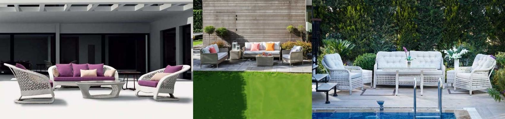 Outdoor Wicker Sofa Sets 
