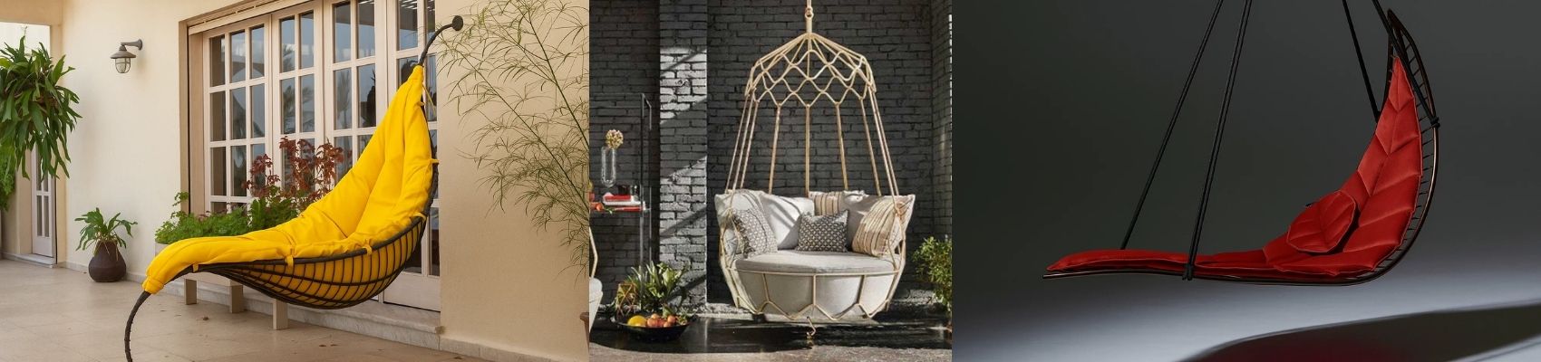 Outdoor Aluminium & Metal Swings 