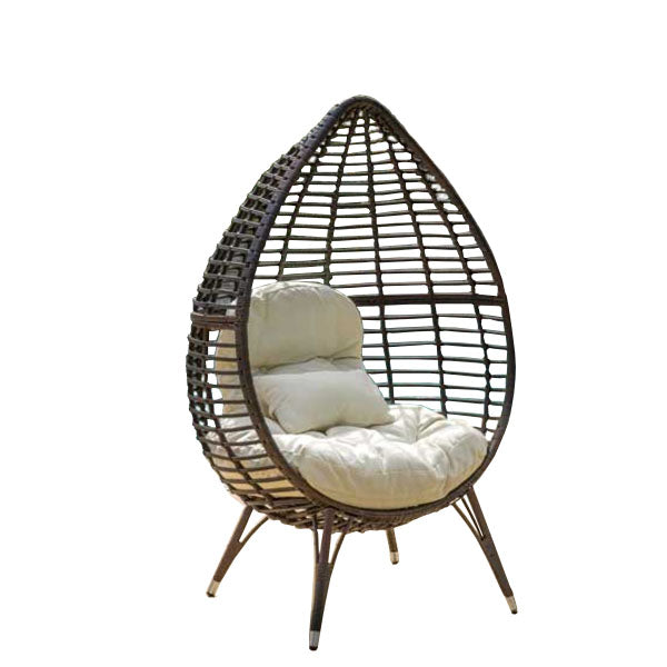 Outdoor Wicker Canopy Bed - British