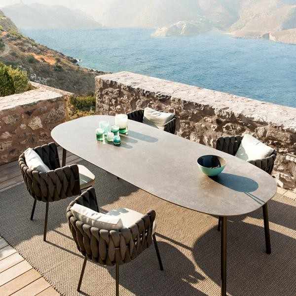 Outdoor Braided & Rope Coffee Set Garden & Terrace - Birilyant