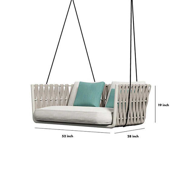 Outdoor Furniture Braided & Rope Swing - Briliyant