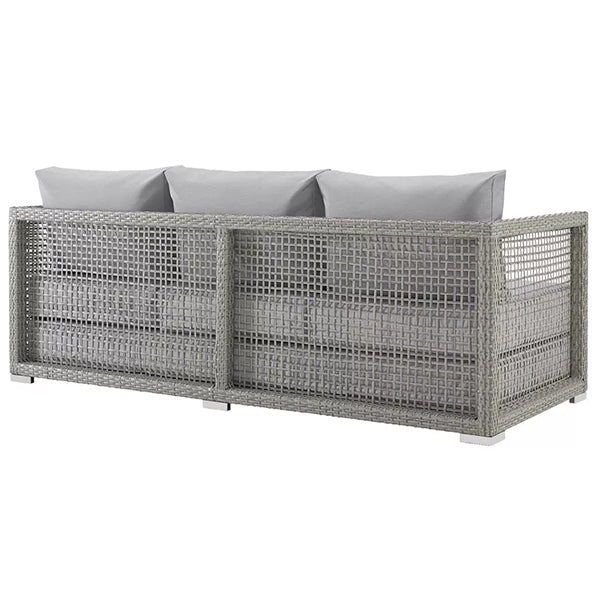 Outdoor Wicker Sofa Set two seater   with table Spectra Next