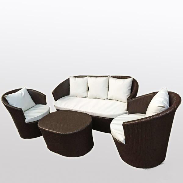 Outdoor Wicker Sofa - Tops