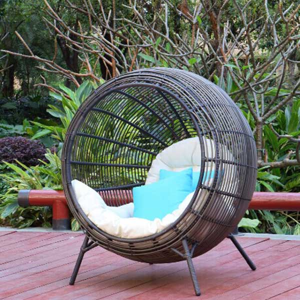 Outdoor wicker-garden-patio-allweather-Canopy-bed-Daybed-Luxox-Bean-L-OWD-CDB-034_grande_ Outdoor Wicker - Canopy Bed - Bean