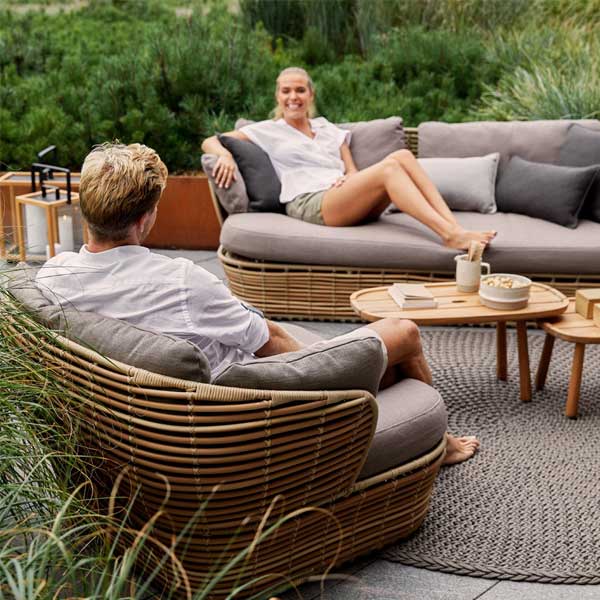 Cane & Rattan Furnitue - Sofa Set - Basket