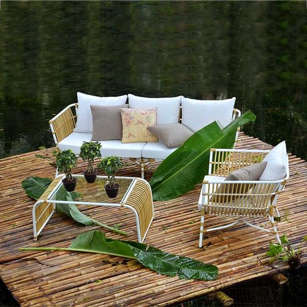 Cane & Rattan Furniture - Sof aSet - Manito 