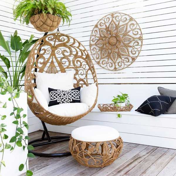 Cane & Rattan Wicker - Swing - Ashray