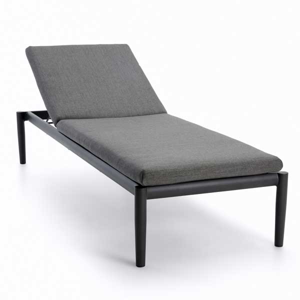 Outdoor Wood & Aluminum - Sun Lounger - Cara Prime