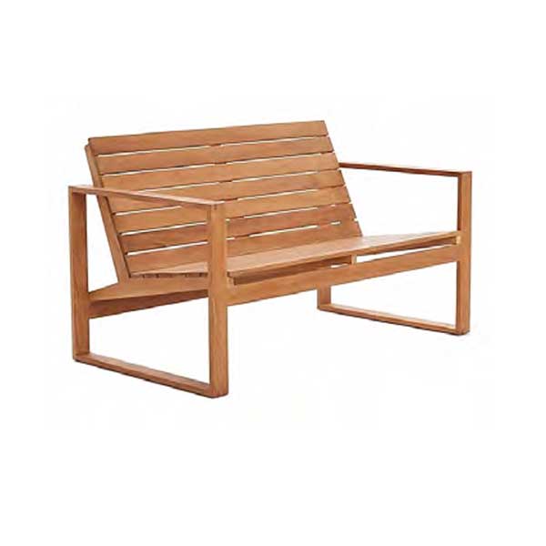 Outdoor Wooden Garden Bench - Beltz