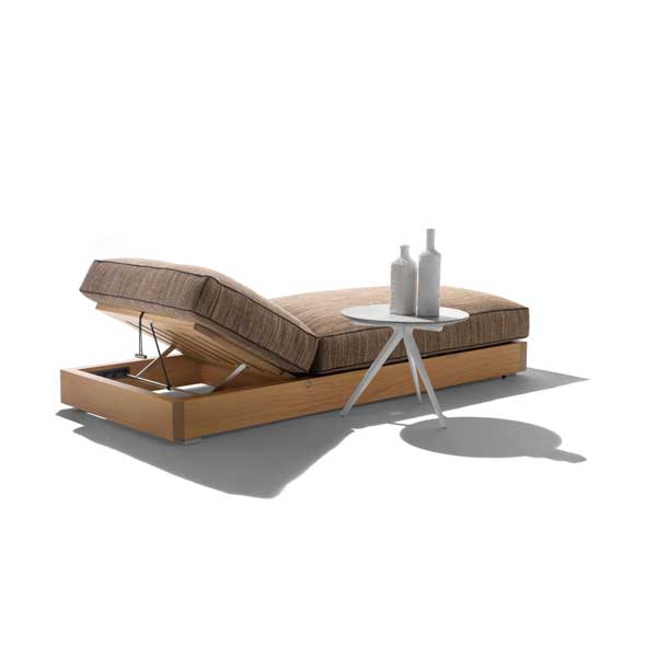 Outdoor Wooden - Sun Lounger - Hampton