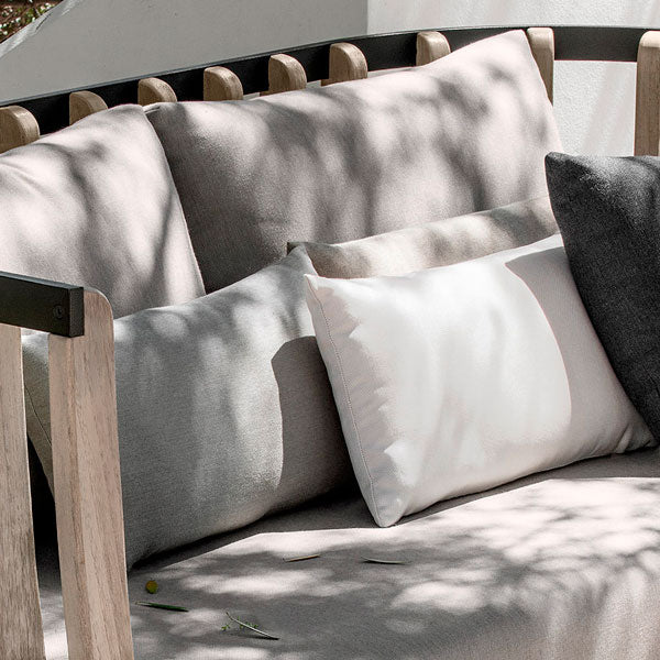 Outdoor Wood & Aluminum - Sofa Set - Graphite