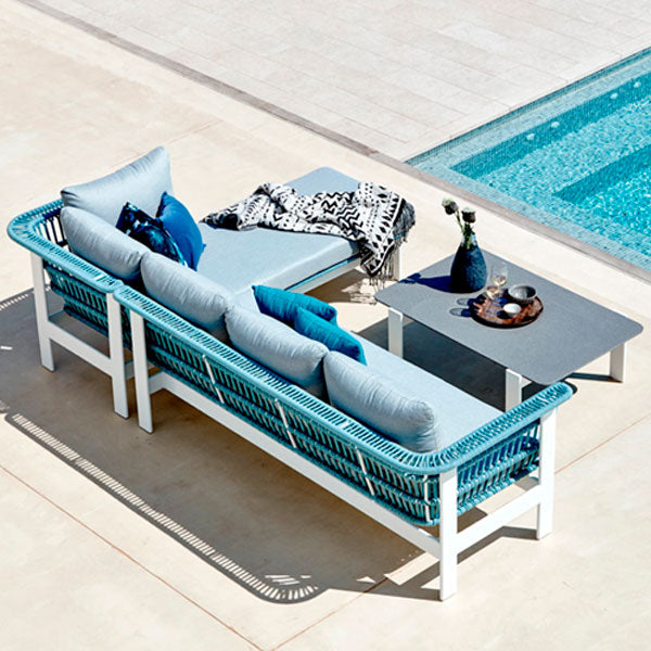 Outdoor Braided, Rope & Cord, Sofa - Ocean