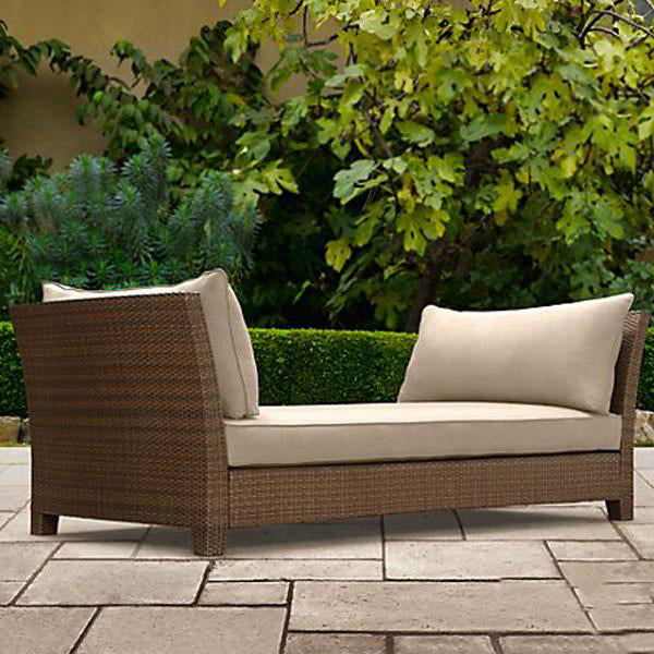 Outdoor Wicker Couch - Heritage