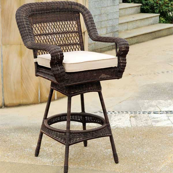 OUTDOOR-WICKER-GARDEN-PATIO-ALLWEATHER-BAR-CHAIR-LUXOX-L-OWP-BTS-005_ Outdoor Wicker Bar Chair - Clinch