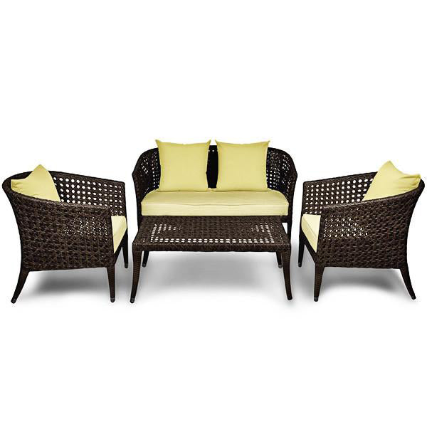 Outdoor Wicker Sofa - Rustica