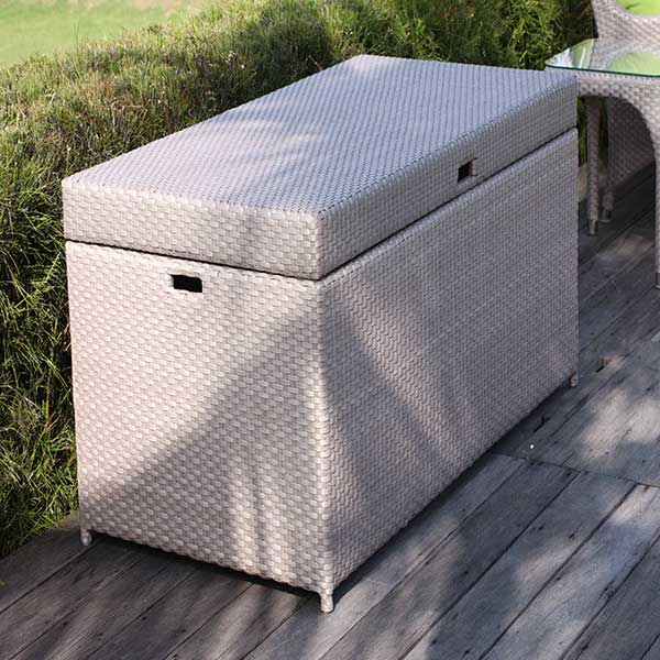 Outdoor Wicker Laundry Basket / Trunk - Treasure